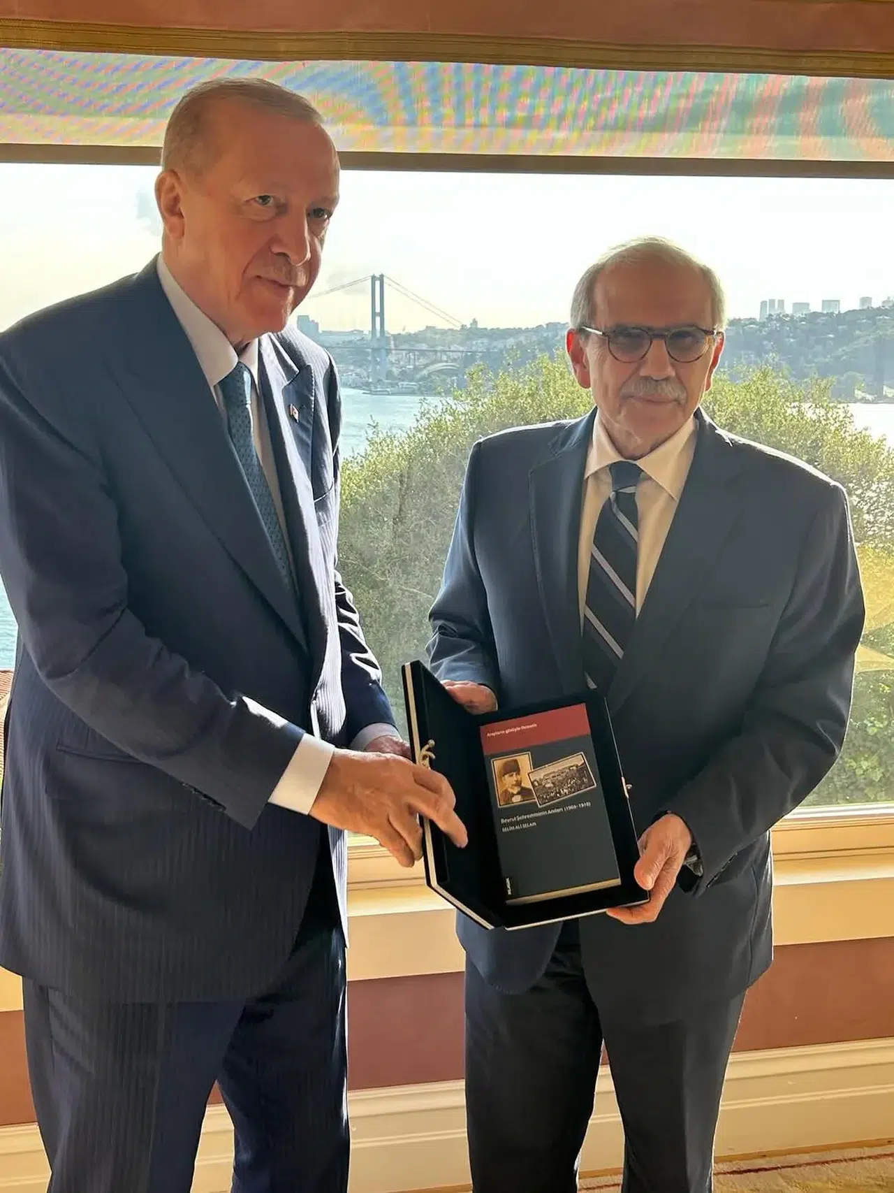 Cumhurbaşkanı Erdoğan’dan Selam’a dedesinin hatıratıyla tarihi jest