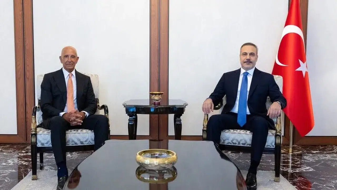 Bakan Fidan, ABD’nin Ankara Büyükelçisi Barrack’ı kabul etti