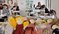 Trabzon’da atık kumaşlar oyuncağa dönüşüyor