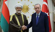 Cumhurbaşkanı Erdoğan, Umman Sultanı Heysem Bin Tarık ile görüştü