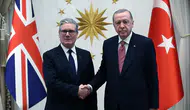 Cumhurbaşkanı Erdoğan, İngiltere Başbakanı Starmer ile görüştü