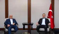 Dışişleri Bakanı Fidan, Haşdi Şabi Komisyonu Başkanı Feyyad ile görüştü