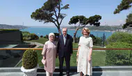 Cumhurbaşkanı Erdoğan, Belçika Kraliçesi Mathilde’yi kabul etti
