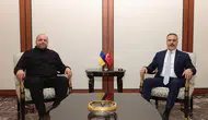 Bakan Fidan, Ukrayna Ulusal Güvenlik ve Savunma Konseyi Sekreteri Umerov ile bir araya geldi