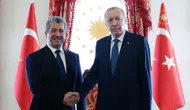 Cumhurbaşkanı Erdoğan, IKBY Başbakanı Mesrur Barzani’yi kabul etti