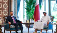 Bakan Fidan’ın Doha temasları sürüyor: Katar Emiri ile bir araya geldi