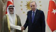 Cumhurbaşkanı Erdoğan, Kuveyt Dışişleri Bakanı Es-Sabah’ı kabul etti