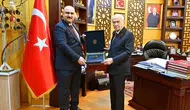 Bahçeli, Kerkük Valisi Ağa’yı kabul etti