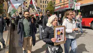 İsveç’te Nekbe’nin 78. yılı dolayısıyla yürüyüş düzenlendi