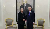 Cumhurbaşkanı Erdoğan, Cezayir Cumhurbaşkanı Tebbun’u Ankara’da karşıladı