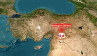 Malatya’da 5,6 büyüklüğünde deprem