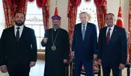 Cumhurbaşkanı Erdoğan, Ermeni Patriği Maşalyan ve Milletvekili Sıvacıoğlu’nu kabul etti