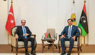 MİT Başkanı Kalın, Libya Ulusal Ordusu Genel Komutan Yardımcısı Orgeneral Hafter ile görüştü