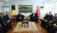 Cumhurbaşkanı Erdoğan, Romanyalı mevkidaşı ile görüştü