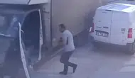 Ankara’da faciayı fırıncı önledi: Kontrolden çıkan kamyoneti içine atlayarak durdurdu