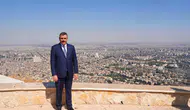 Bakan Çiftçi, Kasyun Dağı’ndan Şam’ı seyretti
