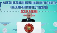 Cumhurbaşkanı Erdoğan: "Türkiye'yi en uzun ve en hızlı metro hattıyla buluşturuyoruz"