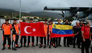Türkiye’den hareket eden arama kurtarma ekipleri depremden etkilenen Venezuela’ya ulaştı