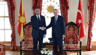 Cumhurbaşkanı Erdoğan, Kuzey Makedonya Başbakanı Mickoski ile görüştü