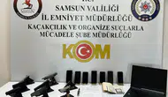 Samsun merkezli nitelikli yağma ve silah ticareti operasyonu