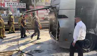 Avcılar’da metrobüs yangını: Motor bölümünde çıkan alevler kısa sürede söndürüldü