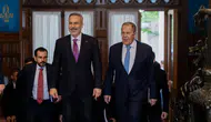 Bakan Fidan ve Rus mevkidaşı Lavrov Moskova’da bir araya geldi