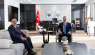 Bakan Fidan, Ankara Valisi Canbolat ile bir araya geldi