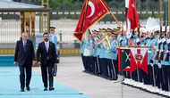 Cumhurbaşkanı Erdoğan, Irak Başbakanı Zeydi’yi resmi törenle karşıladı