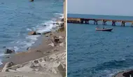 Zonguldak’ta sahile askeri amaçlı olduğu değerlendirilen İHA vurdu