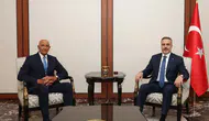 Bakan Fidan, ABD’nin Ankara Büyükelçisi Tom Barrack’ı kabul etti