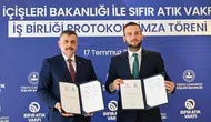 İçişleri Bakanlığı ile Sıfır Atık Vakfı arasında iş birliği protokolü imzalandı