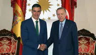 Cumhurbaşkanı Erdoğan, İspanya Başbakanı Sanchez ile görüştü