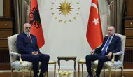 Cumhurbaşkanı Erdoğan, Arnavutluk Başbakanı Rama ile görüştü