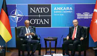 Cumhurbaşkanı Erdoğan, Almanya Başbakanı Merz ile görüştü