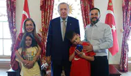 Cumhurbaşkanı Erdoğan, “Cake Not Hate” kampanyasıyla tanınan Joshua Harris’i kabul etti