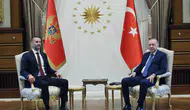 Cumhurbaşkanı Erdoğan, Karadağ Başbakanı Spajic ile görüştü