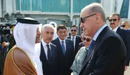 Cumhurbaşkanı Erdoğan, taziye ziyareti için Katar’da