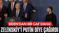Biden iyice şaşırdı! Zelenskiy'i Putin diye sahneye çağırdı!