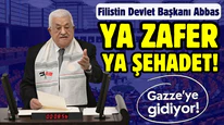 Mahmud Abbas, TBMM'den haykırdı: "Ya zafer, ya şehadet"
