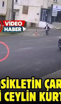 Motosikletin çarptığı 5 yaşındaki Ceylin kurtarılamadı!