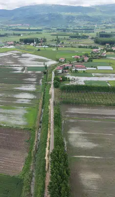 Tokat’ta sağanak tarım arazilerini su altında bıraktı