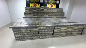 Adana'da 50 bin paket kaçak sigara ele geçirildi
