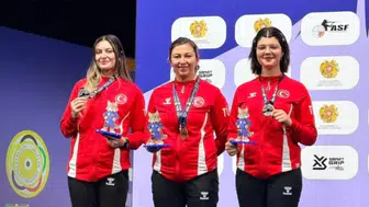 Milli atıcı Elif Duygu Eren Kotoş, Avrupa’da bronz madalya elde etti