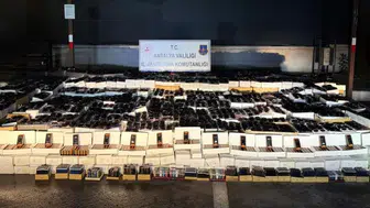 Manavgat’ta kaçakçılık operasyonu: 25,5 milyon TL değerinde kaçak ürün ele geçirildi