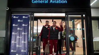 Dünya Kupası biletini alan Milliler yurda döndü