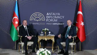 Cumhurbaşkanı Erdoğan, Antalya Diplomasi Forumu’nda Aliyev ile görüştü