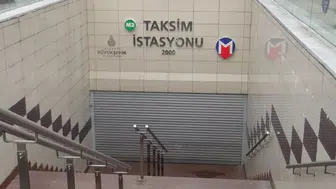 Valilik kararıyla Taksim metro ve füniküler hattı geçici olarak durduruldu