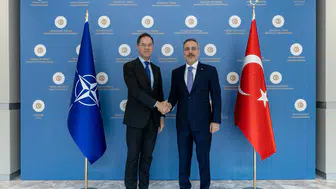 Bakan Fidan NATO Genel Sekreteri Rutte ile görüştü