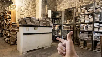 Gazze’de iki tıp öğrencisinden umut veren adım: Harabeye dönen kütüphane yeniden kuruldu