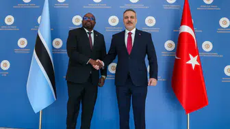 Dışişleri Bakanı Fidan, Botsvana Uluslararası İlişkiler Bakanı Butale ile görüştü